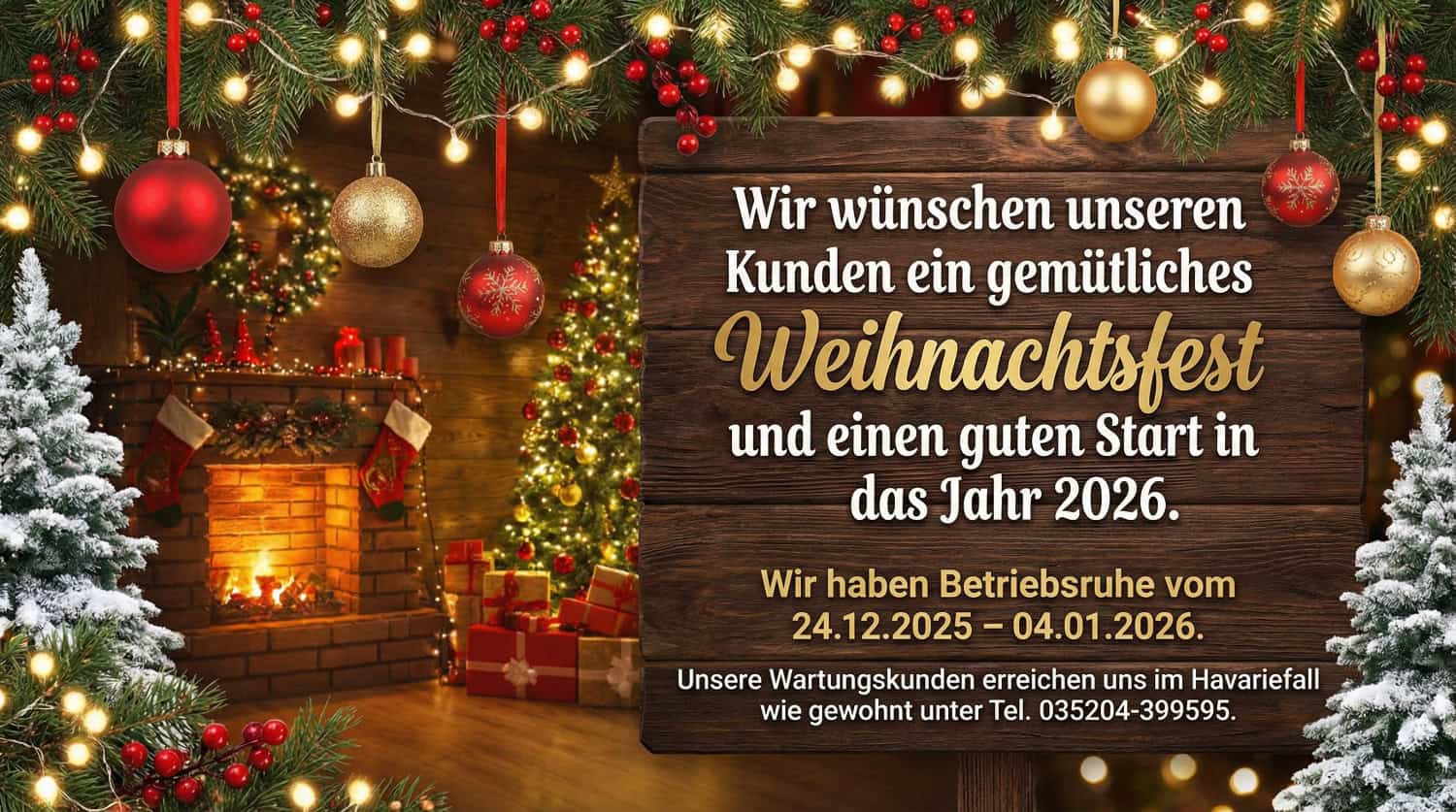 Weihnachten Vogt Banner